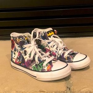 Little Boy’s Size 12 Batman Converse Chuck Taylor